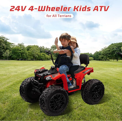 Kids Electric ATV Missing Wheels